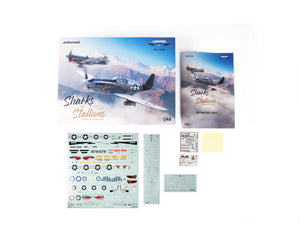 Eduard 11200 Sharks and Stallions DUAL COMBO P-40 N and P-51 B/C 1/48 – zdjęcie 3