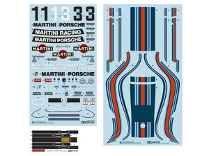Tamiya 12057 Porsche 935 Martini 1/12 – obrázek 3