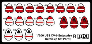 MK1 Design MD-20021 US Navy Aircraft Carrier CV-6 Enterprise Detail Up Parts Dx for Trumpeter 1/200 – Bild 56