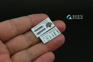 Quinta Studio QD72194 A-4B 3D-Printed &amp;amp; colored Interior on decal paper (Fujimi/Hobby 2000) 1/72 – image 2