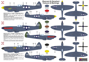 Kovozavody Prostejov KPM0291 Spitfire PR. Mk. XI „USAAF“ 1/72 – zdjęcie 2