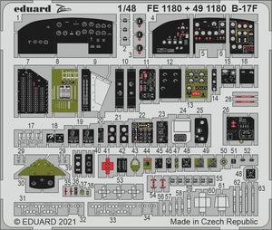 Eduard BIG49298 B-17F part I HK Models 1/48 – imagen 5