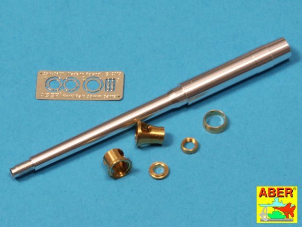 Aber 35L-028n 88mm KwK36/L56 barrel for German Tank Tiger I, Ausf. E - with late muzzle brake 1/35 – image 3