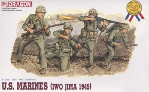 Dragon 6038 US Marines Iwo Jima 1945 (1/35)