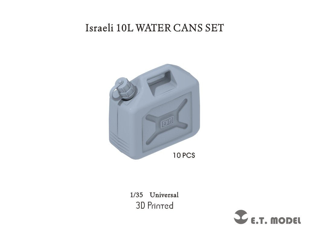 ET Model P35-315 Israeli 10L WATER CANS SET (3D Print) 1/35