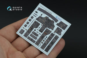 Quinta Studio QD35132 AH-64A 3D-Printed colored Interior on decal paper (Trumpeter) 1/35 – image 5