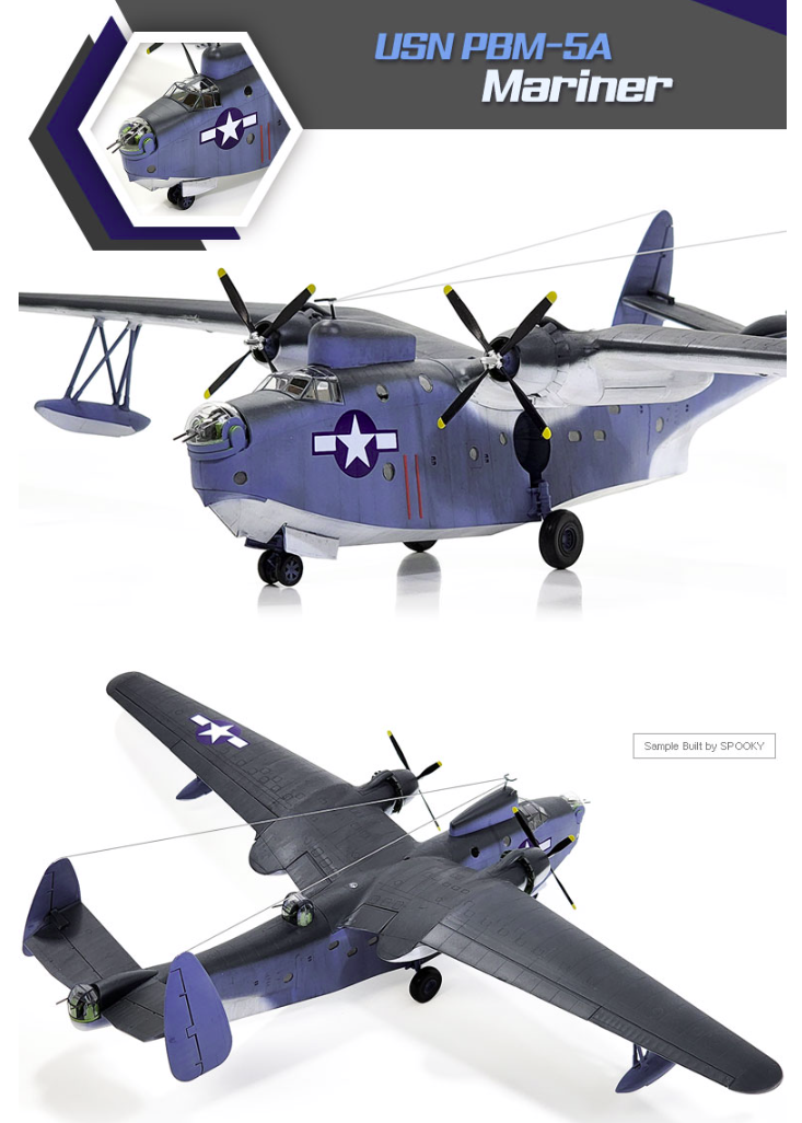 Academy 12586 USN PBM-5A MARINER 1/72 – immagine 4