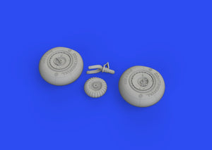 Eduard 648603 Bf 110G wheels for Eduard 1/48 – image 2