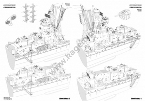 Kagero 7031 Yahagi. Japanese Light Crusier 1942-1945 EN/PL – obrázek 2