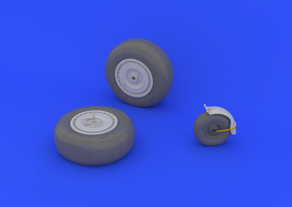 Eduard 632024 Ju 88 wheels late 1/32 (Revell) – Bild 3