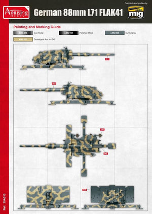 Amusing Hobby 35A024 8.8cm L/71 Flak41 (1/35) – obrázek 3