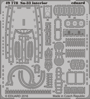 Eduard 49778 Su-33 interior KINETIC MODEL 1/48 – image 2
