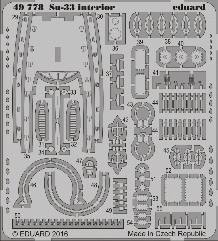 Eduard 49778 Su-33 interior KINETIC MODEL 1/48 – image 2