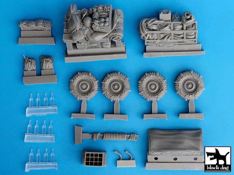 Black Dog T35044 US Jeep big accessories set 1/35 – immagine 6