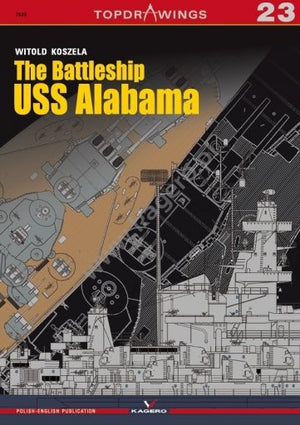 Kagero 7023 The Battleship USS Alabama EN/PL