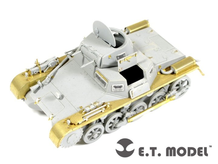 ET Model E35-073 WWII German Pz.Kpfw.I Ausf.A Fender (For DRAGON Kit) (1/35) – image 2