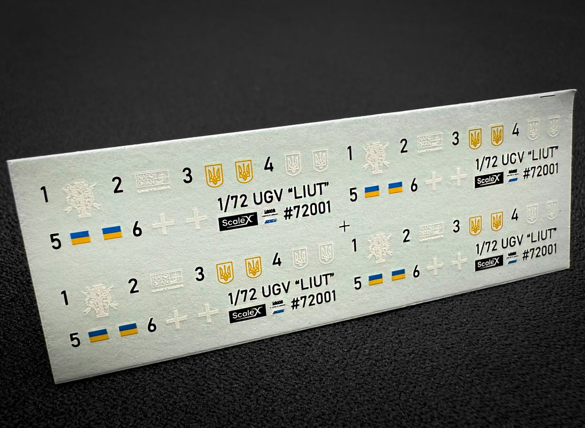 ScaleX VG 72002 UGV "LIUT" MAG 4 per kit 1/72