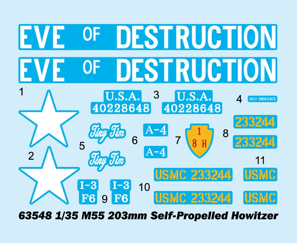 I Love Kit 63548 M55 203mm Self-Propelled Howitzer 1/35 – image 3