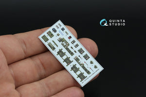 Quinta Studio QD48611 A6M2-K Zero 3D-Printed &amp;amp; colored Interior on decal paper (Eduard) 1/48 – image 5
