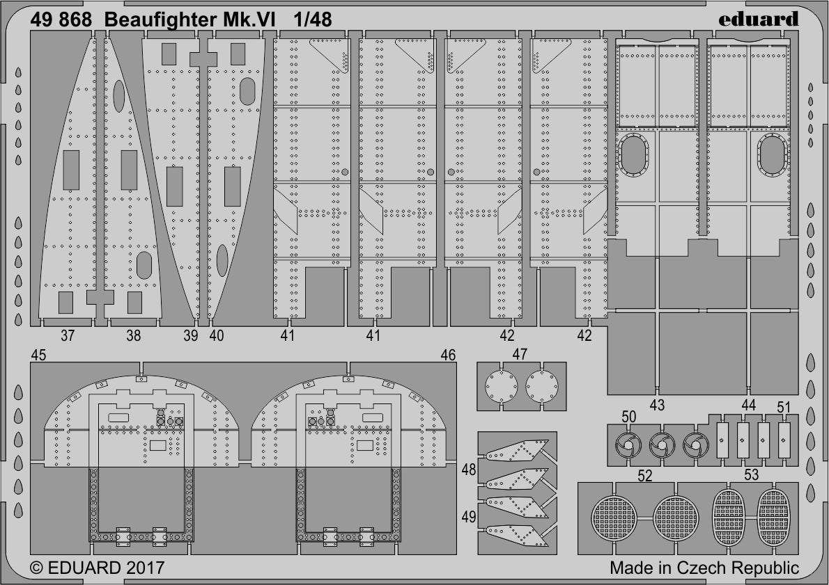 Eduard 49868 Beaufighter Mk. VI TAMIYA 1/48 – Bild 2