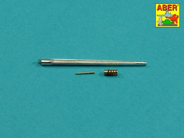 Aber 35L-292 Barrel Set: 25mm M242 Bushmaster Late Fluted and 7.62mm M240 for M2A3 Bradley or LAV 25 1/35