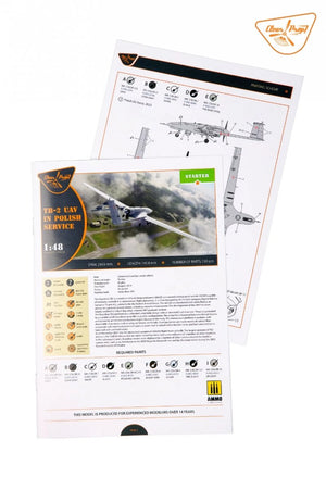 Clear Prop! CP4812 TB.2 UAV in Polish Service STARTER KIT 1/48 – Bild 10