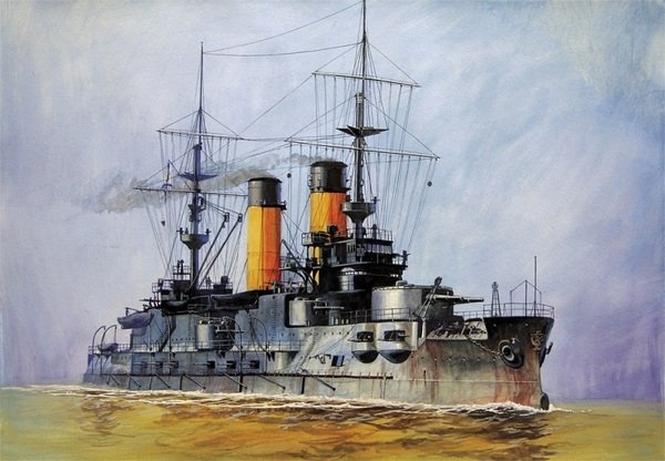 Zvezda 9027 Russian Battle Cruiser Borodino 1/350 – image 2
