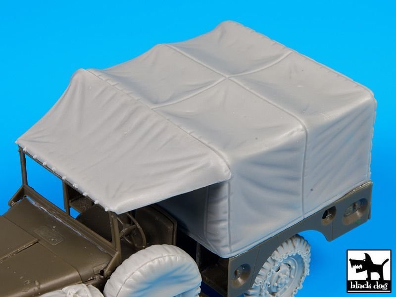 Black Dog T35103 Us Dodge canvas accessories set 1/35 – imagen 6