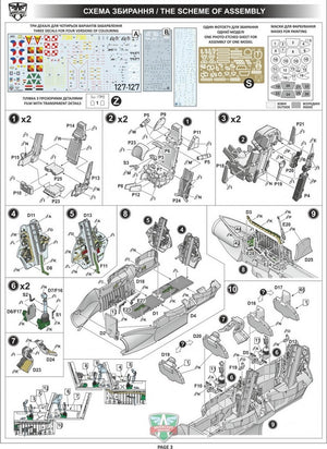 Modelsvit 72051 Su-22UM3K advanced two-seat trainer (Export vers.) 1/72 – immagine 4