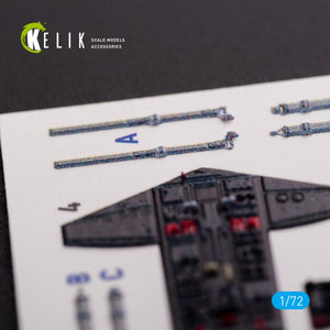 KELIK K72082 S-2A Tracker interior 3D decals for Hasegawa kit 1/72 – image 3