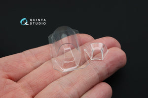 Quinta Studio QC48020 Yak-1B correction vacuformed clear canopy 1 pcs (for Accurate miniatures/Zvezda/Eduard kit) 1/48 – image 8