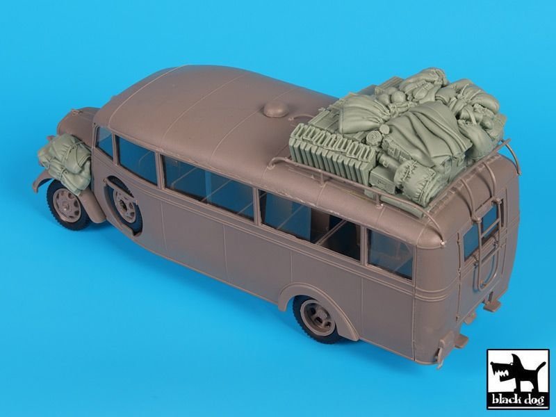 Black Dog T35171 Opel Blitz 3.6-47 Omnibus accessories set 1/35 – Bild 2