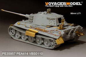 Voyager Model PE35957 WWII German King Tiger (Hensehel Turret) For HOBBYBOSS 84533 1/35 – obrázek 17