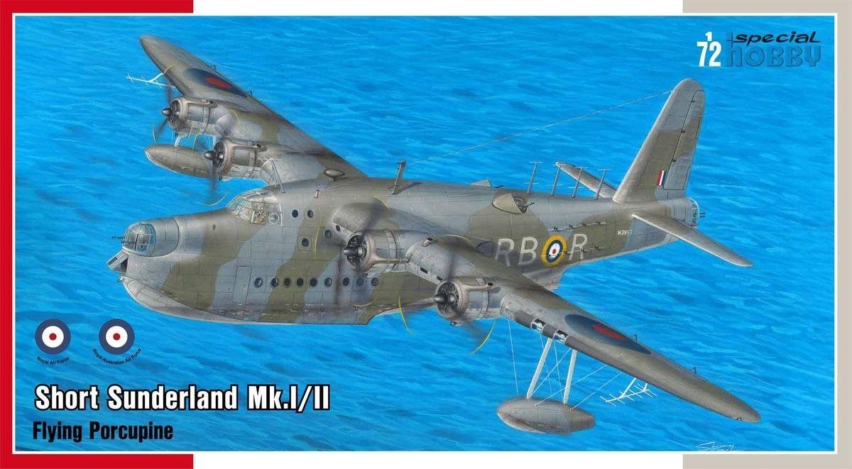 Special Hobby 72438 Short Sunderland Mk.I/II 'The Flying Porcupine' 1/72