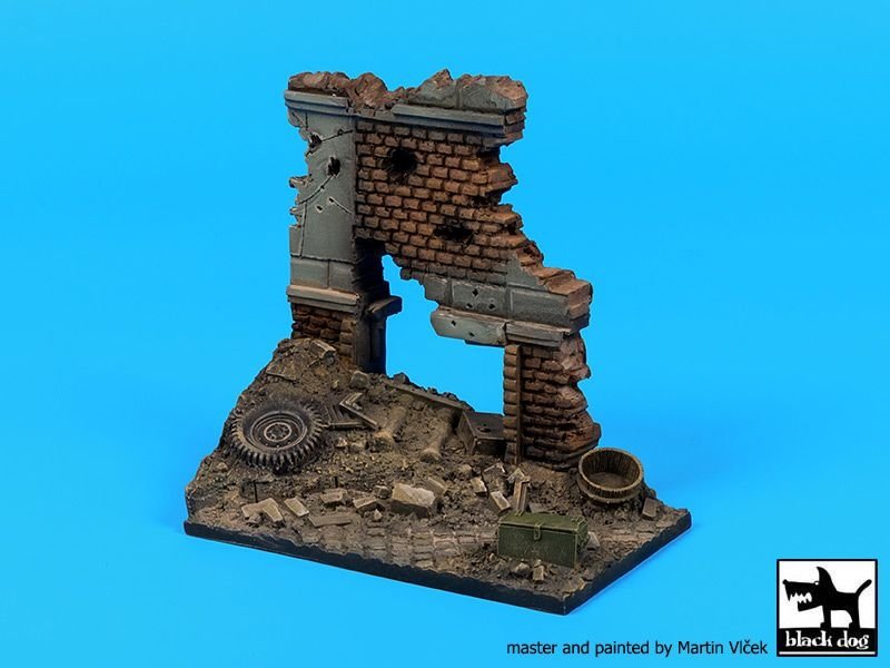 Black Dog D35115 Europe street ruin base 1/35 – image 4