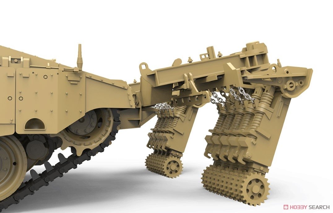 Meng Model TS-049 Israel Main Battle Tank Merkava Mk.4/4LIC w/Nochri-Kal Mine Roller System 1/35 – image 2