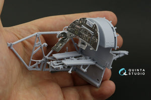 Quinta Studio QD24002 Hawker Typhoon (Car Door) 3D-Printed &amp;amp; colored Interior on decal paper (Airfix) 1/24 – Bild 4
