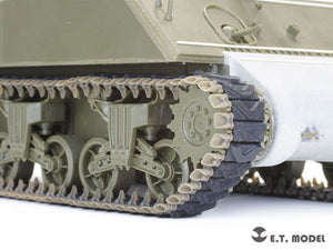 ET Model P35-094 WWII US ARMY M4 Sherman Extended End Connectors &amp;quot;Duck bill&amp;quot; type 2 1/35 – immagine 2