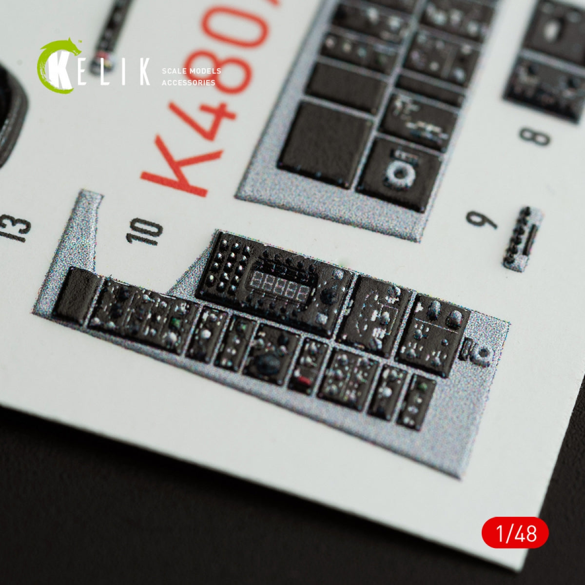 KELIK K48074 F-14A TOMCAT INTERIOR 3D DECALS FOR ITALERI KIT 1/48 – image 7