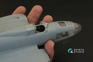 Quinta Studio QC48100 IL-4 vacuformed clear canopy (for Xuntong kit) 1/48 – immagine 4
