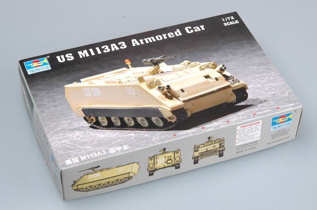 Trumpeter 07240 US M 113A3 Armored Car 1/72 – image 2