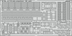 Eduard 491091 He 111Z radio compartment 1/48 ICM – Bild 2