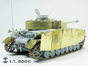 ET Model E35-290 WWII German Pz.Kpfw.IV Ausf.H w/Zimmerit Schurzen (Mid version) For DRAGON 1/35 – image 5
