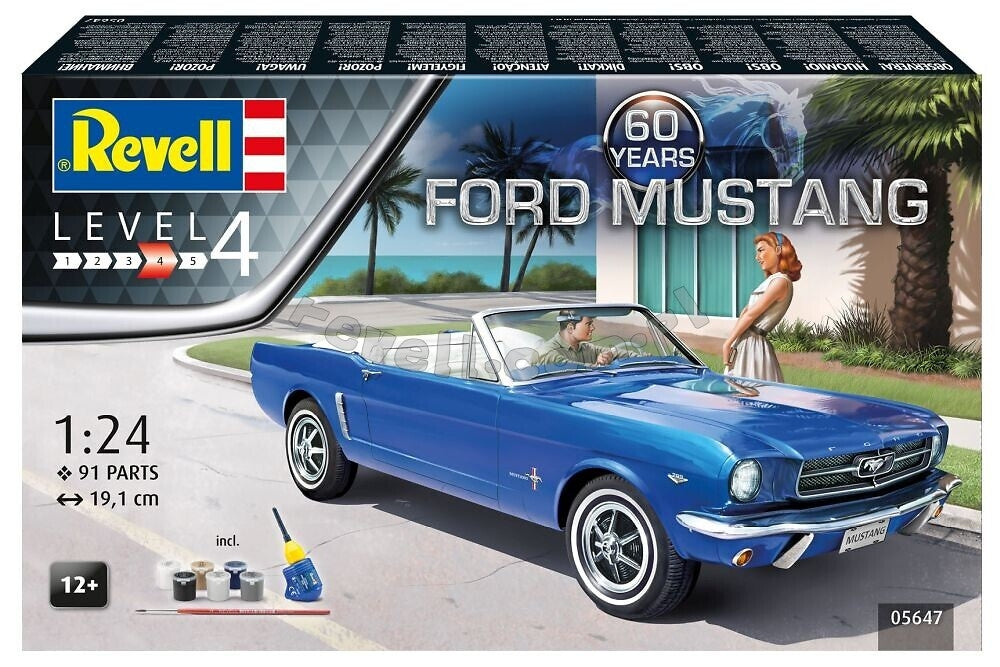 Revell 05647 Ford Mustang 60th Anniversary Set 1/24 – image 2