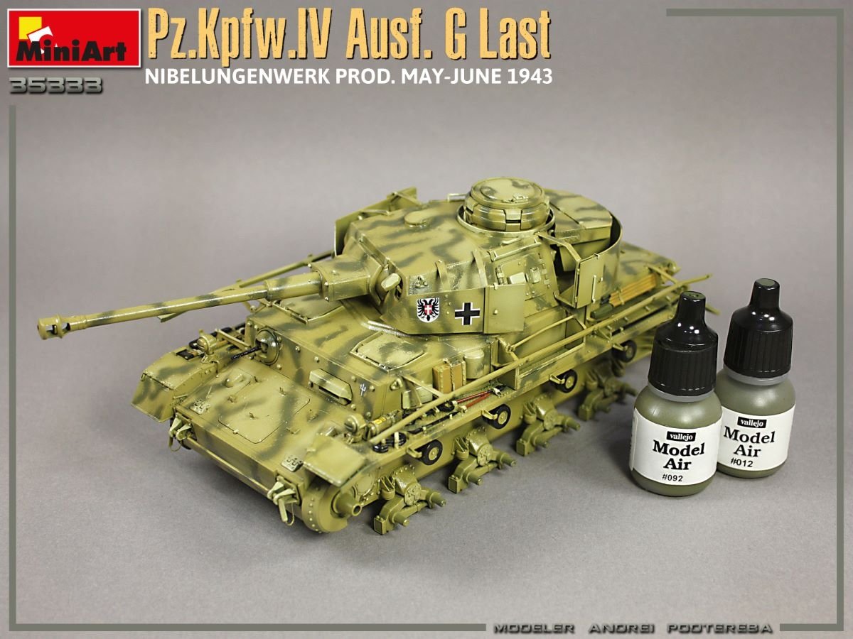 MiniArt 35333 Pz.Kpfw.IV Ausf. G Last/Ausf. H Early. NIBELUNGENWERK PRODUCED BY MAY-JUNE 1943. 2 IN 1 INTERIOR KIT 1/35 – image 22