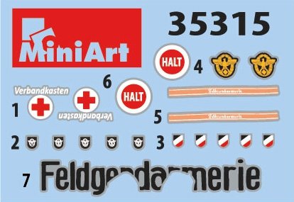 MiniArt 35315 GERMAN FELDGENDARMERIE. SPECIAL EDITION 1/35 – image 6