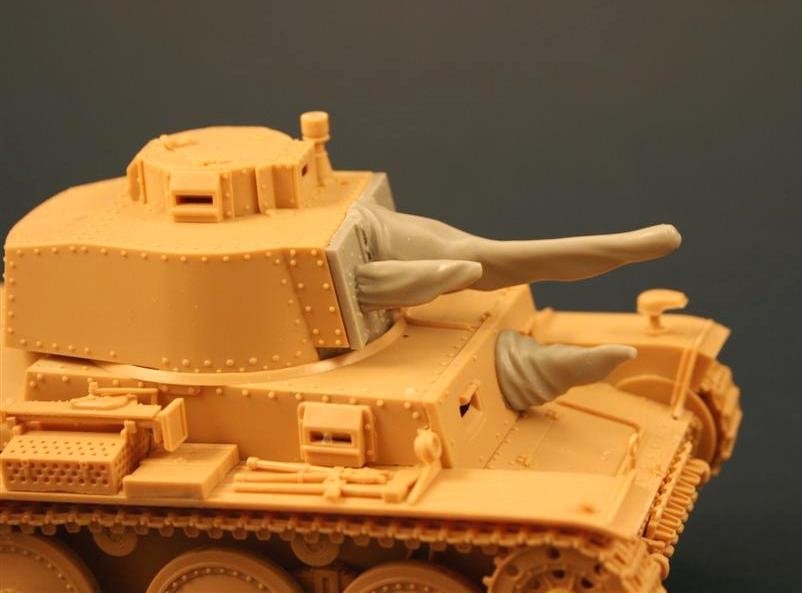 Panzer Art RE35-122 A7 Barrels with canvas cover for Panzer 38(t) 1/35 – zdjęcie 4