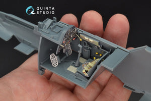 Quinta Studio QD32048 Bf 109E-3 3D-Printed &amp;amp; colored Interior on decal paper (for Eduard kit) 1/32 – Bild 5