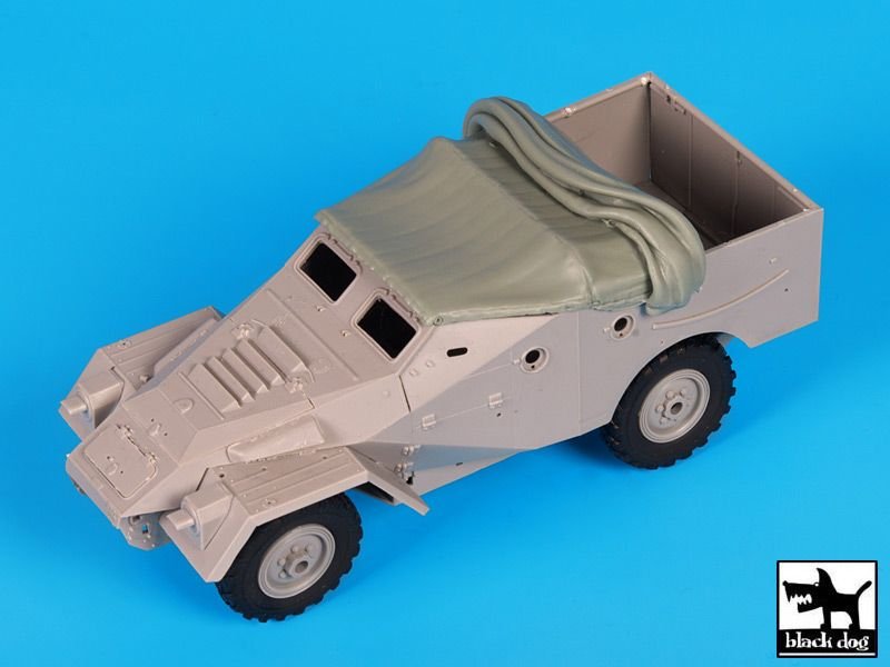 Black Dog T35134 BTR 40 rolled canvas 1/35 – image 6