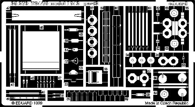 Eduard 35270 T-34/76 Model 1942 1/35 Zvezda – image 2